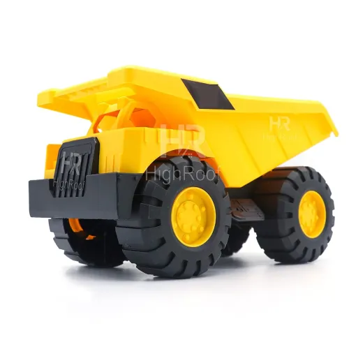 Image of Dumper Truck Push and Go Unbreakable Friction Power Construction Vehicle Friction Toy Children's Develops Motor Skills E