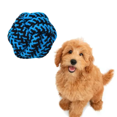 Image of Cotton Rope Balls for Dogs and Pets |Puppy Toys Small Rope Balls for Teething |Durable Chew Cotton Rope Balls |Pet Frien