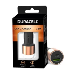 Duracell 38W Dual Output Fast Car Charger