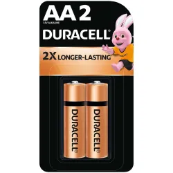 Duracell Alkaline AA Battery (pack of 2)