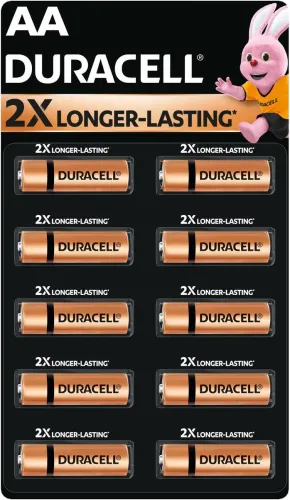 Image of DURACELL Alkaline AA Battery  (Pack of 10)
