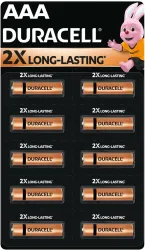 DURACELL Alkaline AAA Battery  (Pack of 10)