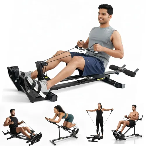 Image of Durafit91™ Scullos Rowing Machine 