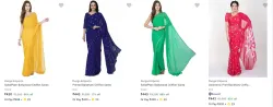 Durga Emporio Womens Sarees upto 86% Discount