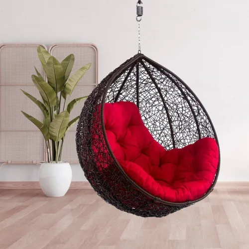 Image of duzo Steel Large Swing  (Black, DIY(Do-It-Yourself))