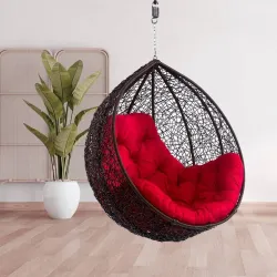 duzo Steel Large Swing  (Black, DIY(Do-It-Yourself))