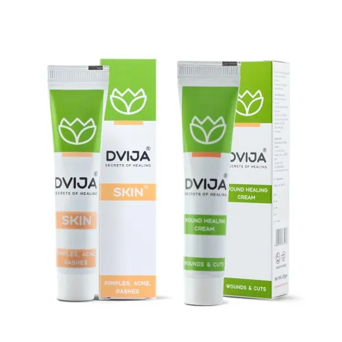 Image of Dvija Wound Healing and Skin Cream Combo