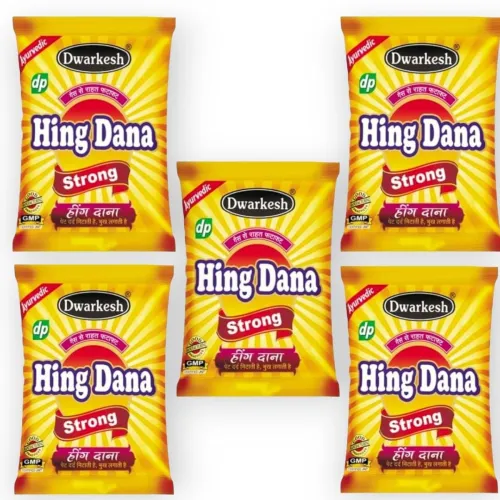 Image of HING DANA by Dwarkesh Products 50gm X 5 packet (Pack of 5 * 50 gm)