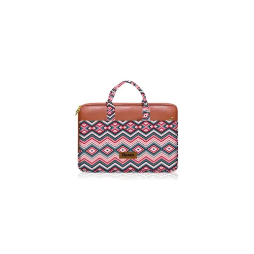 Image of Dyazo 13.3 Inch Jute Vegan Leather Laptop Bag