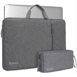 Dyazo 15.6 Inch Laptop Sleeve with Charger Pouch 