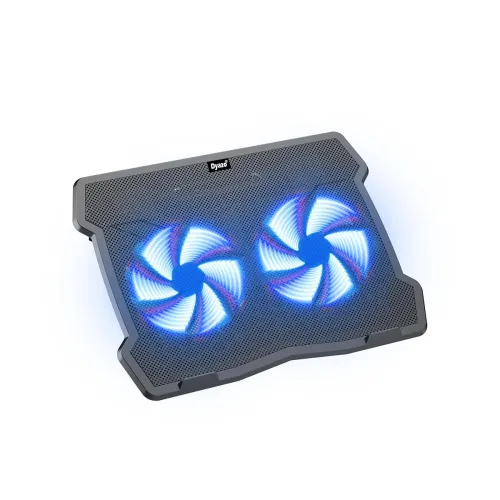 Image of Dyazo Laptop Cooling Pad with 2 Fans (USB Powered, Adjustable Stand)