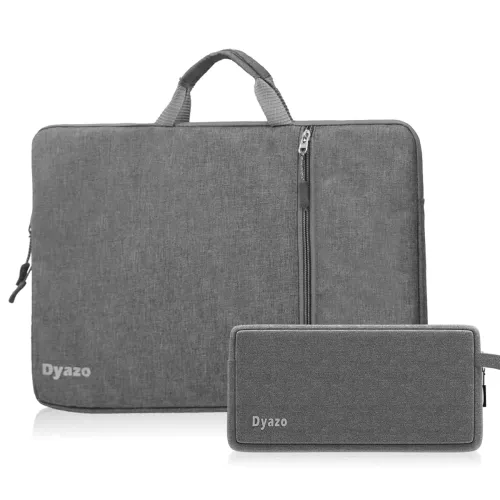 Image of Dyazo 15.6 Inch Laptop Sleeve with Charger Pouch