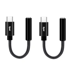 Dyazo Type-C to 3.5mm Audio Adapter Pack