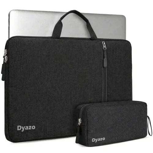 Image of Dyazo 15.6 Inch Laptop Sleeve Case with Handle & Charger PouchDyazo 15.6 Inch Laptop Sleeve Case with Handle & Charger P