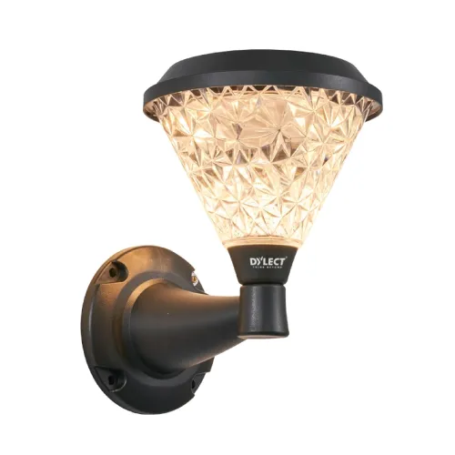 Image of Dylect® Luxe Decorative Solar Light/Lamp for Wall, Home Entrance, Balcony