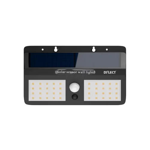 Image of Dylect Motion Sensor Solar Wall Light IP64 Cool White