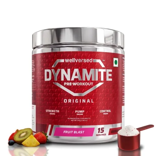 Image of Dynamite Original Pre Workout Fruit Blast 15 Servings