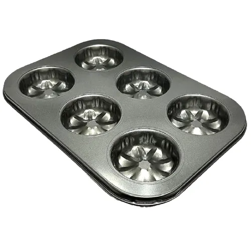 Image of Dynore Aluminium 6 Cavity Flower Shape