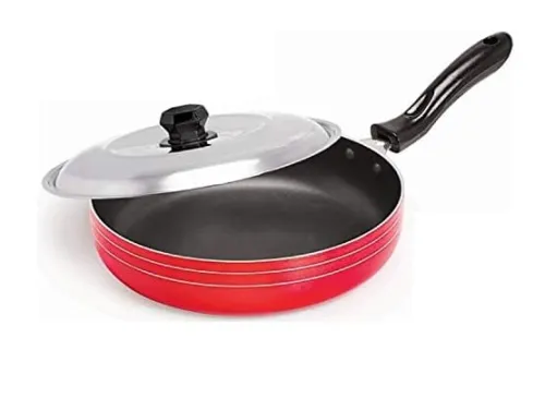 Image of Dynore Non Stick Fry Pan with lid 1300 ml