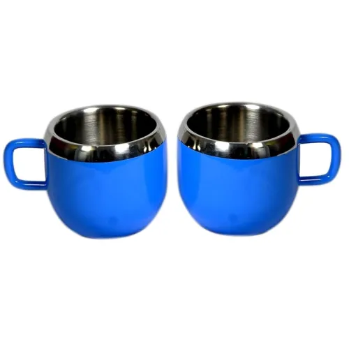 Image of Dynore Stainless Steel So2 Tea Cups