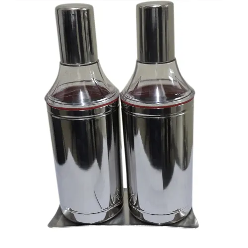 Image of Dynore Stainless Steel Oil Dropper Set, 3-Pieces, 