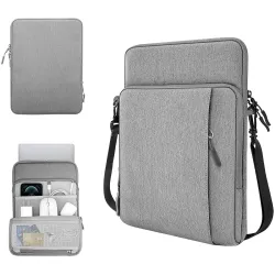 Dynotrek Tipple 14 inch Laptop Sleeve Bag, (Denim Grey)