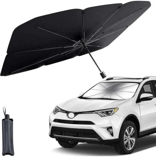 Image of DZX-RE Windshield Sun Shade Umbrella for Car