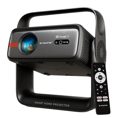 Image of E GATE Zen 9X Google TV Official Native 1080P Projector