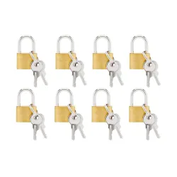 EAGEAN Automatic Mini Locks with Keys Pack Of 4