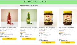 Earth Natural Food Products on 20% Coupon