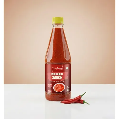 Image of Earth Natural Red Chilli Sauce 700g – Spicy & Tangy Red Chilli Flavour, Ideal for Chinese Cooking, Snacks, Pizza, Dips &