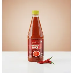 Earth Natural Red Chilli Sauce 700g – Spicy & Tangy Red Chilli Flavour, Ideal for Chinese Cooking, Snacks, Pizza, Dips &