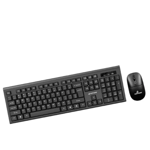 Image of EARTHONIC Wireless Keyboard Mouse Combo for Laptop, PC & Desktop, 2.4GHz Full Size Slim Cordless Keyboard and Mouse Set 