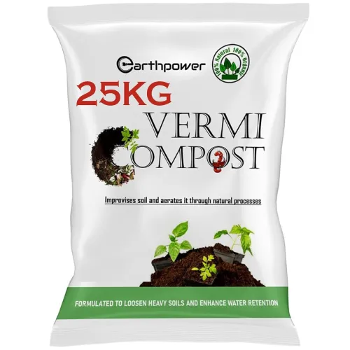 Image of EARTHPOWER Organic Vermicompost Fertilizer 25kg