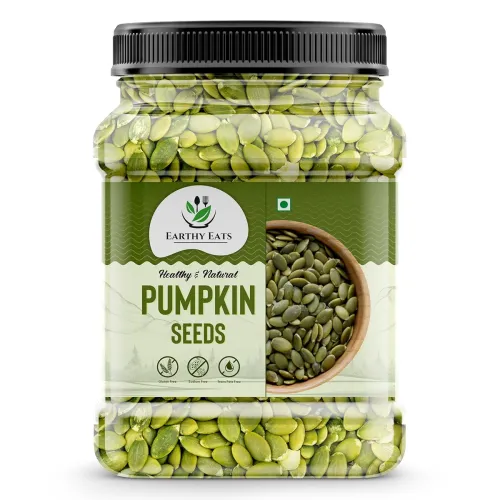 Image of Earthy Eats Pumpkin Seed 400gm | Nutrient-Rich Healthy Diet Snack | Baking, and Salads, Yogurt & Smoothies | Kaddu Seeds