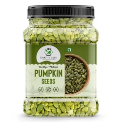Earthy Eats Pumpkin Seed 400gm | Nutrient-Rich Healthy Diet Snack | Baking, and Salads, Yogurt & Smoothies | Kaddu Seeds