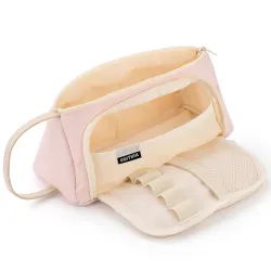 EASTHILL Polyester Big Capacity Pencil Case High Large Storage Pouch Marker Pen Case Simple Stationery Bag School Colleg