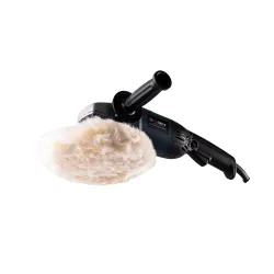 EASTMAN Electric Polisher 180mm (7 Inch) ? 1350W Heavy Duty Buffer Machine with Variable Speed 1000-3000 RPM & Free Carbon Set for Car Detailing, Marble & Floor Polishing (ESP-180N)