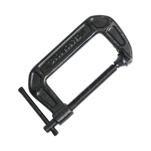 Image of Eastman C-Clamps 8/200 Inch, Heavy Duty, Carbon Steel Drop Forged,Black Oxide Finish Adjustable clamps C type Clamping w