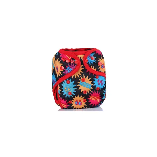 Image of Easy Feel Printed PUL Double Gusset Diaper Cover 