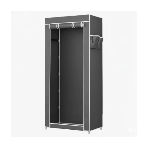 Image of EASY BUY Grey Shoe Rack Cover only, 6 Shelves Cover 