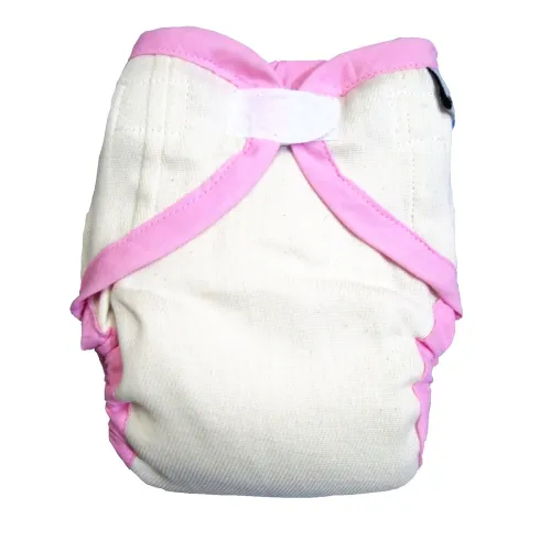 Image of Easy Feel Unbleached Cotton Fitted Cloth Diaper