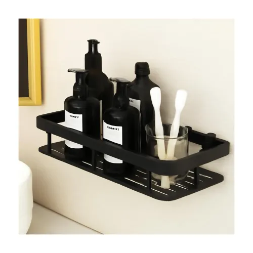 Image of EasyTac Bathroom Organiser Shelf for Bathroom Wall