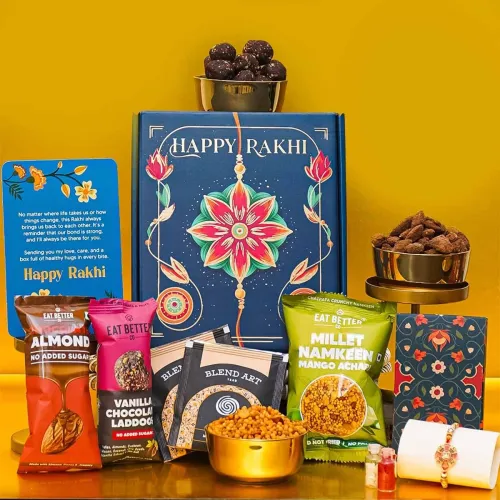 Image of Eat Better Co - Bandhan - 8-Item Rakhi Gift 