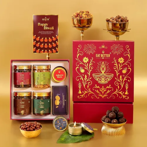 Image of EAT BETTER CO Jugmug Diwali Gift Hamper 