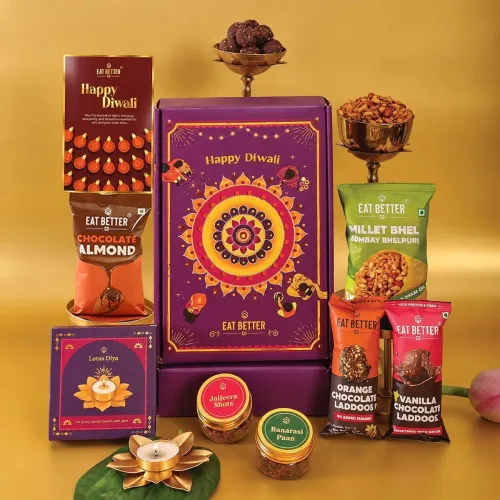 Image of EAT BETTER CO Rangoli Diwali Gift Box 