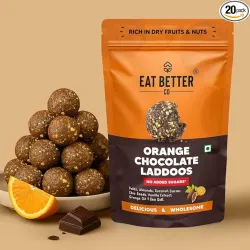 EAT BETTER CO Sugar-Free Orange & Chocolate Laddoos