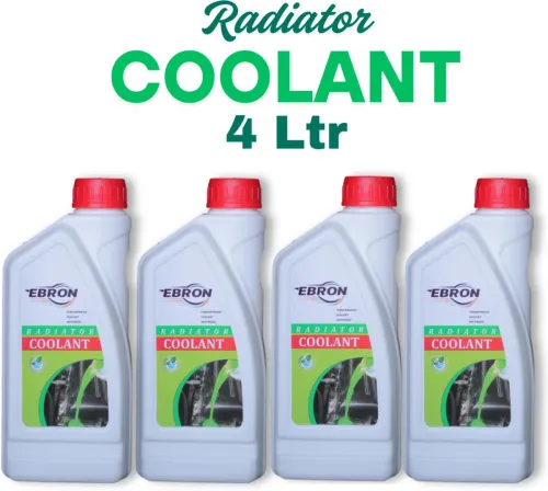 Image of EBRON Coolant Water for Cars (1 L, Pack of 4)