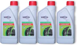 EBRON Engine Coolant Green 4L Pack Four