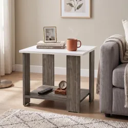 Echo 2-Tier Center Table & Side Table